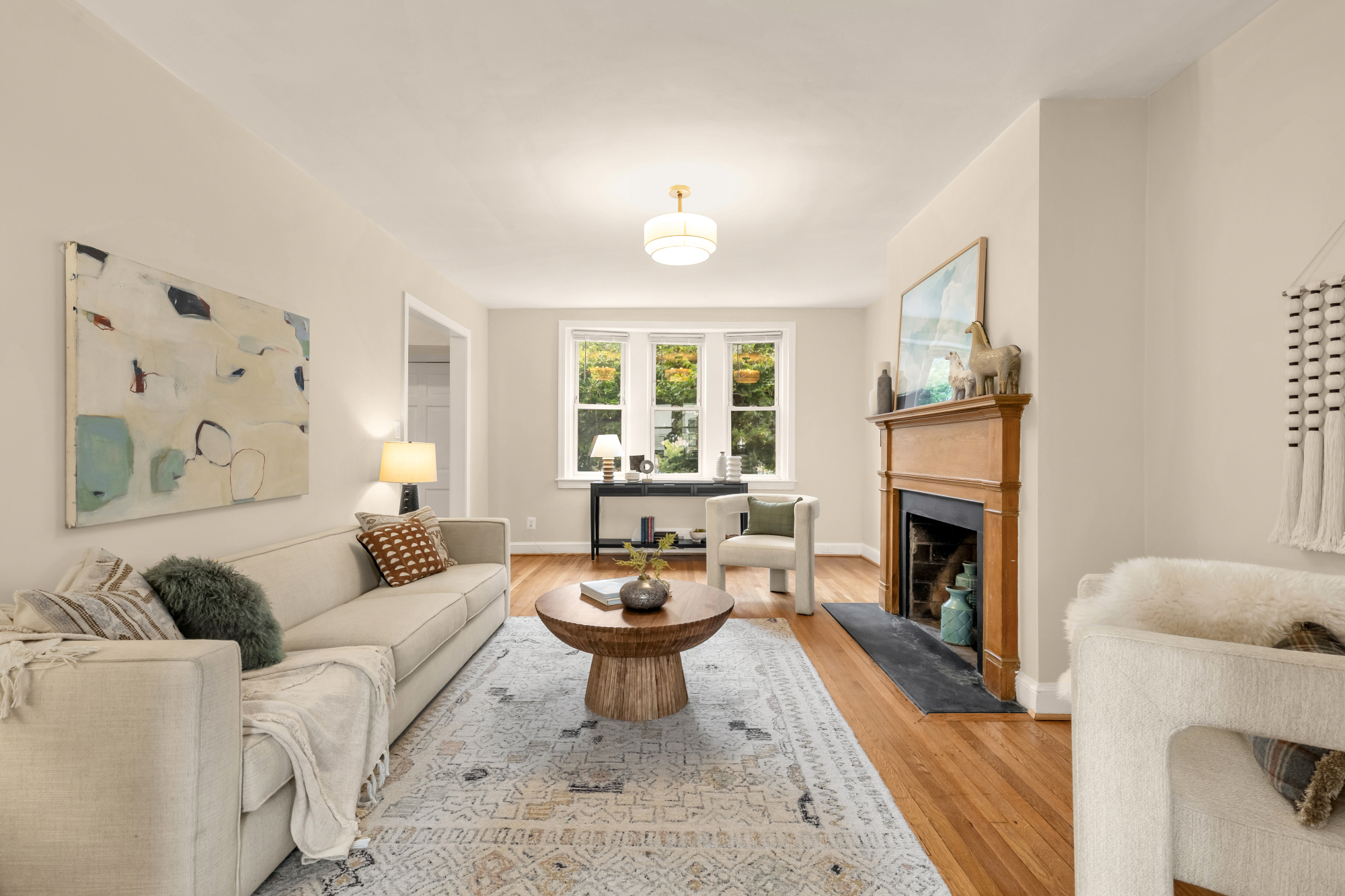 4002 10th ST NE DC  living room view